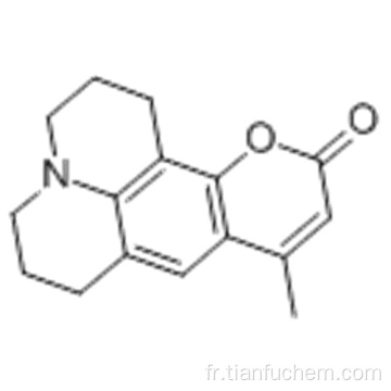 1H, 5H, 11H- [1] benzopyrano [6,7,8-ij] quinolizin-11-one, 2,3,6,7-tétrahydro-9-méthyl- CAS 41267-76-9